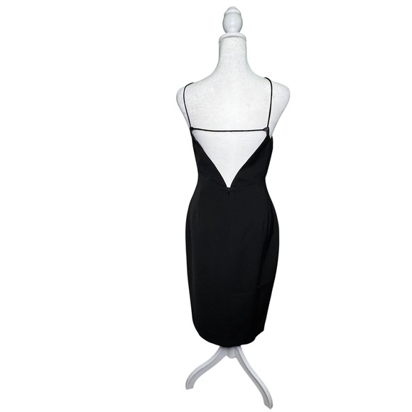 Keepsake the Label Open Back Cocktail Dress Black Women's Size Small NWT - Picture 3 of 6